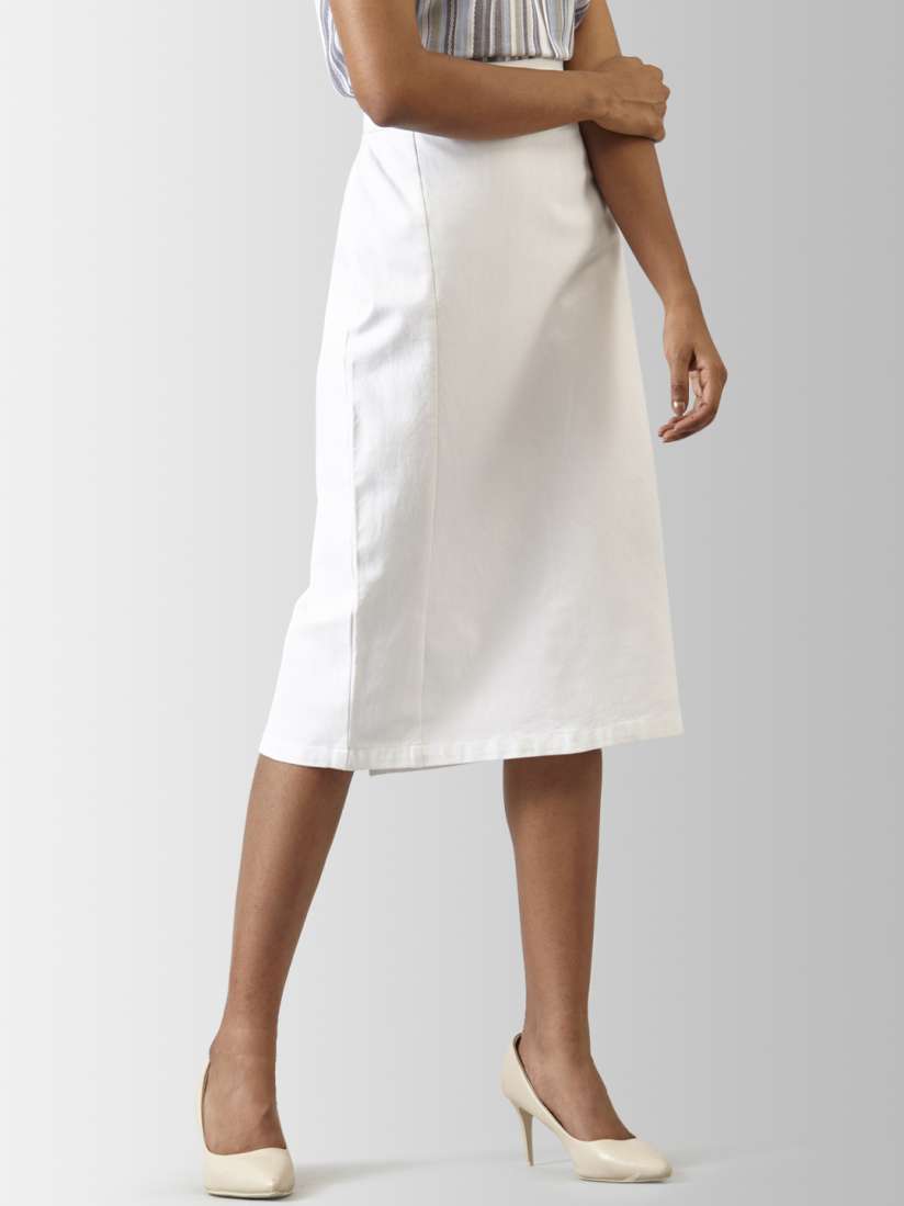 White midi skirt shoes cheap