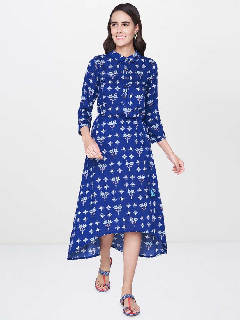 Global desi blue dress cheap