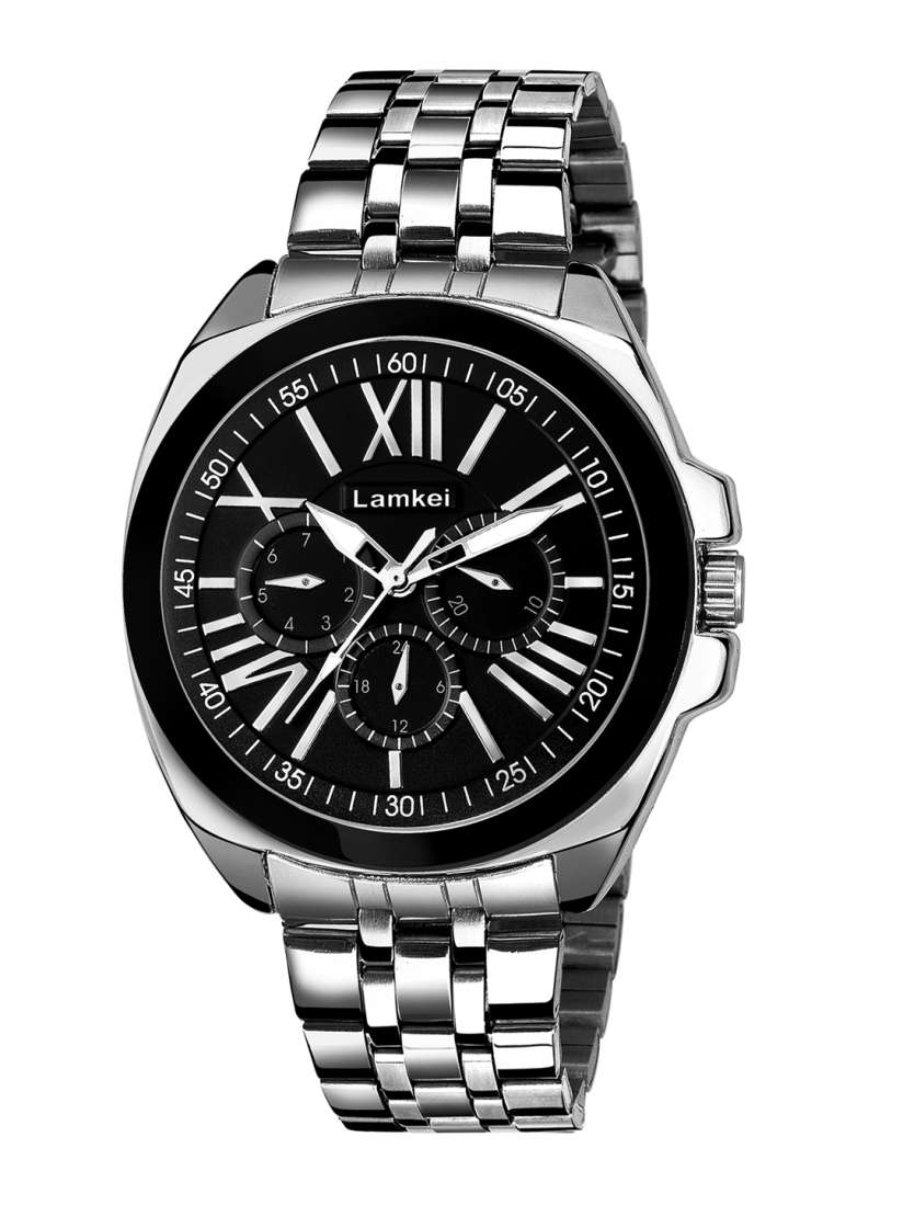 Buy Lamkei Men Black Analogue Chronograph Watch LAM 1081 Watches for Men 9595231 Myntra
