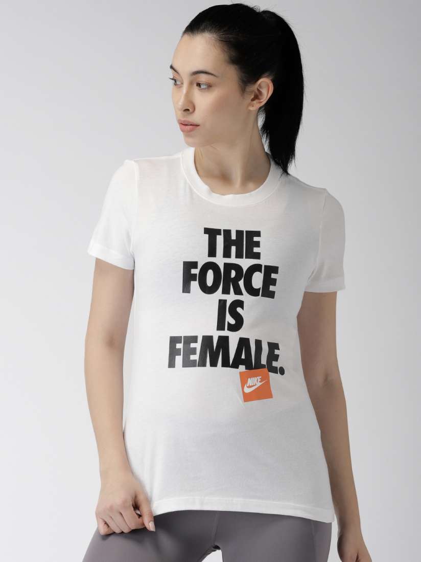 Force is female nike shirt clearance
