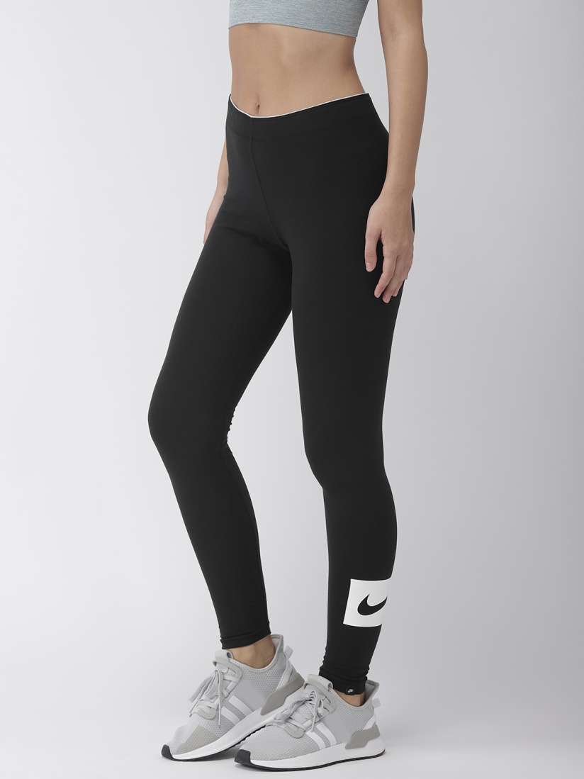 Buy Nike Women Black Solid AS NSW CLUB NFS Tights Tights for Women 9621339 Myntra
