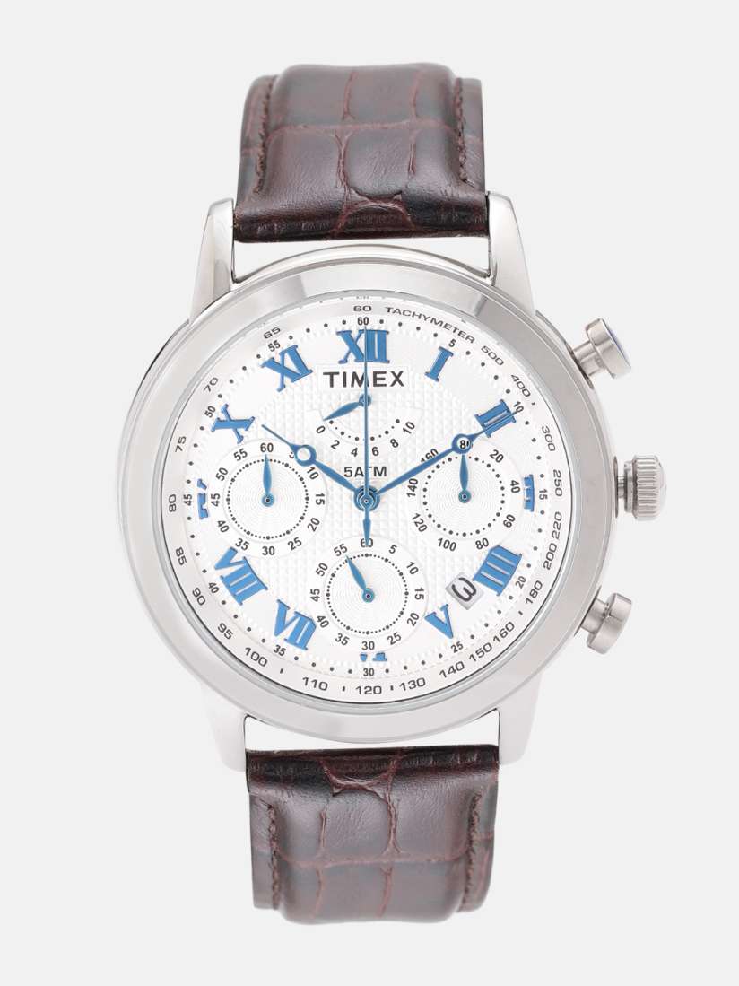 Buy Timex Men White Chronograph Watch TWEG15800 Watches for Men 9641353 Myntra