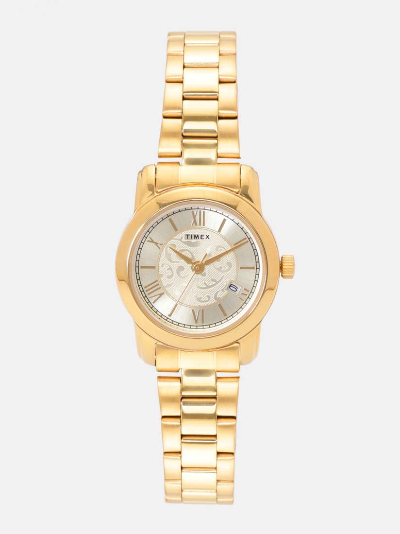 Buy Timex Women Gold Toned Analogue Watch TWEL11506 Watches for Women 9641355 Myntra