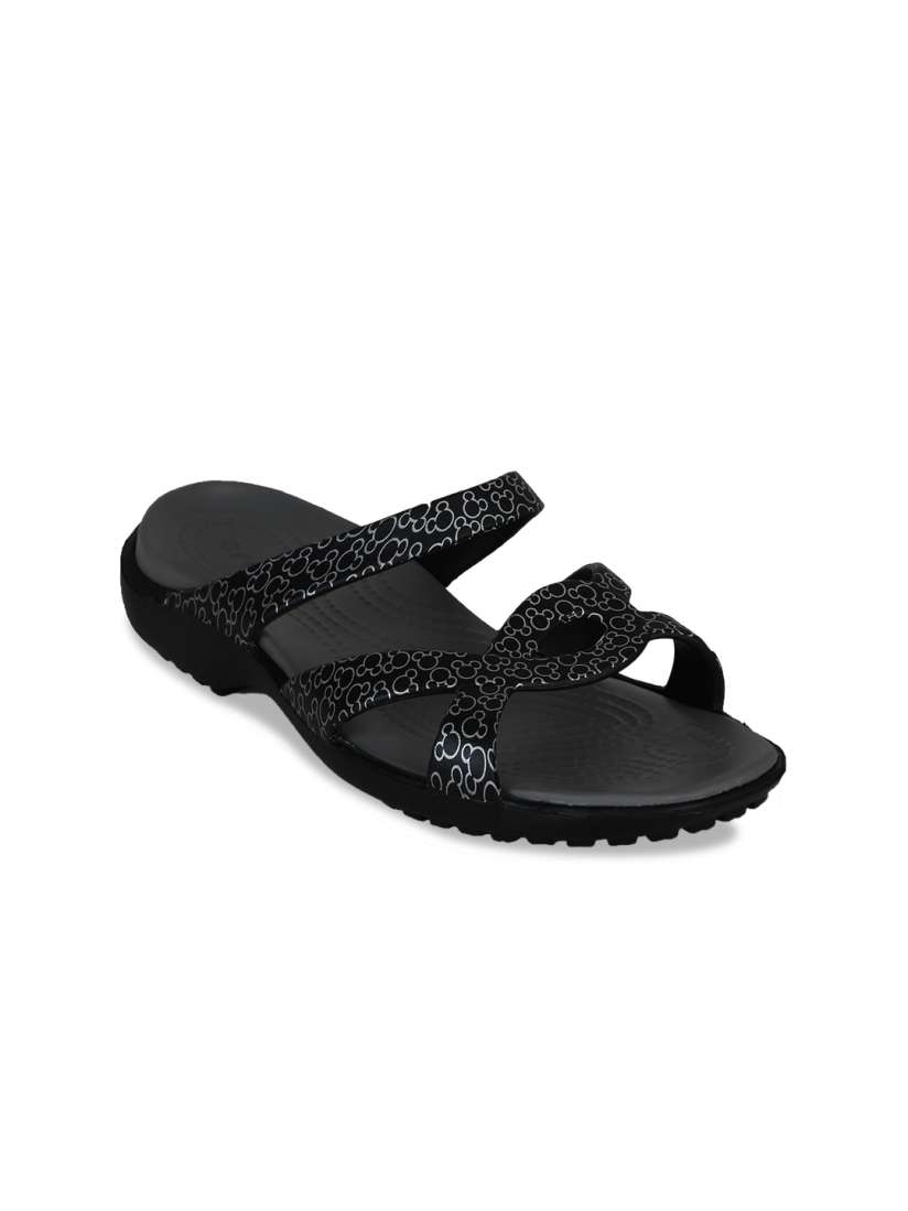 Buy Crocs Women Black Slip Ons Flip Flops for Women 9653683 Myntra