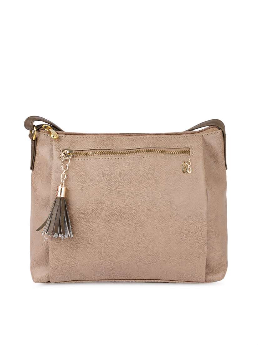 Buy Baggit Women Brown Solid Sling Bag Handbags for Women 9665999 Myntra