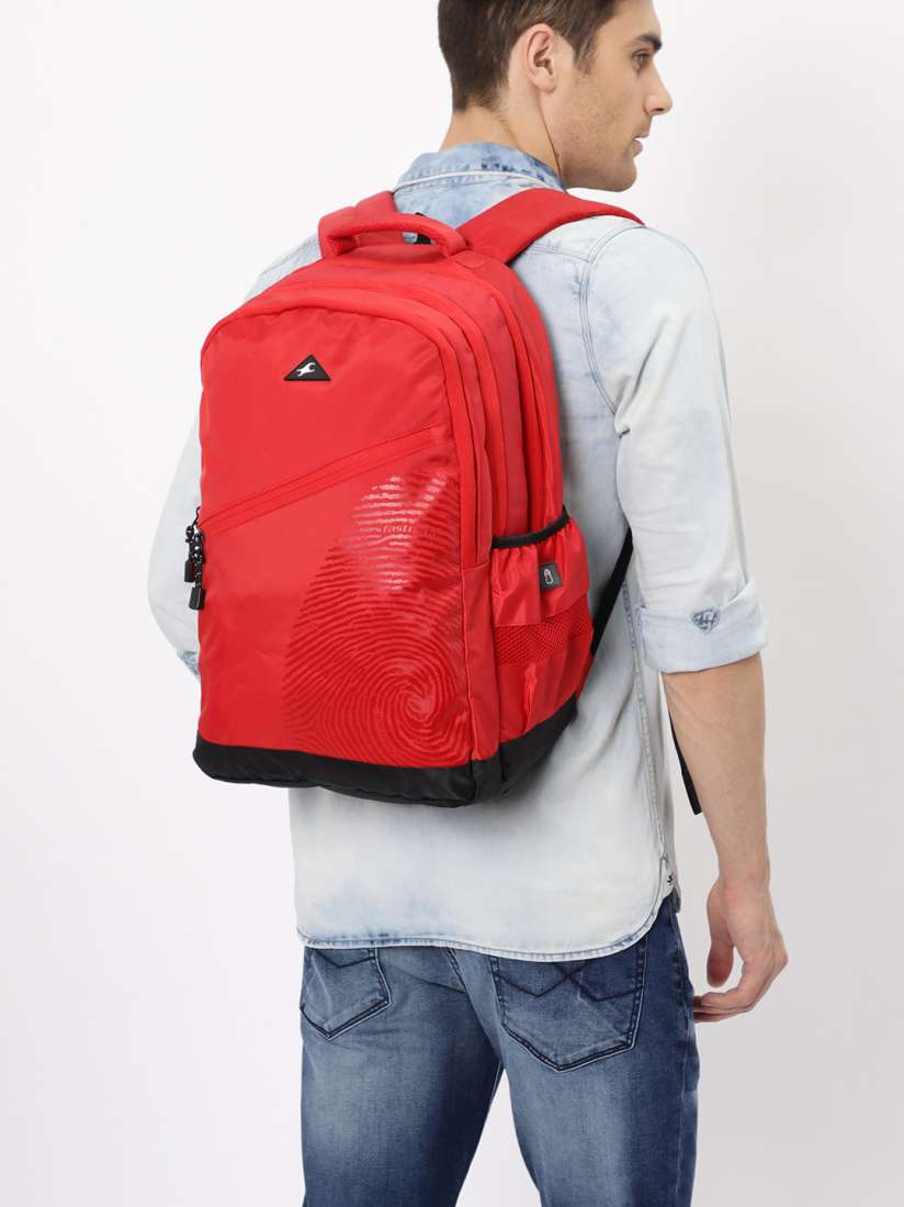 Buy Fastrack Men Red Solid Backpack Backpacks for Men 9683595 Myntra