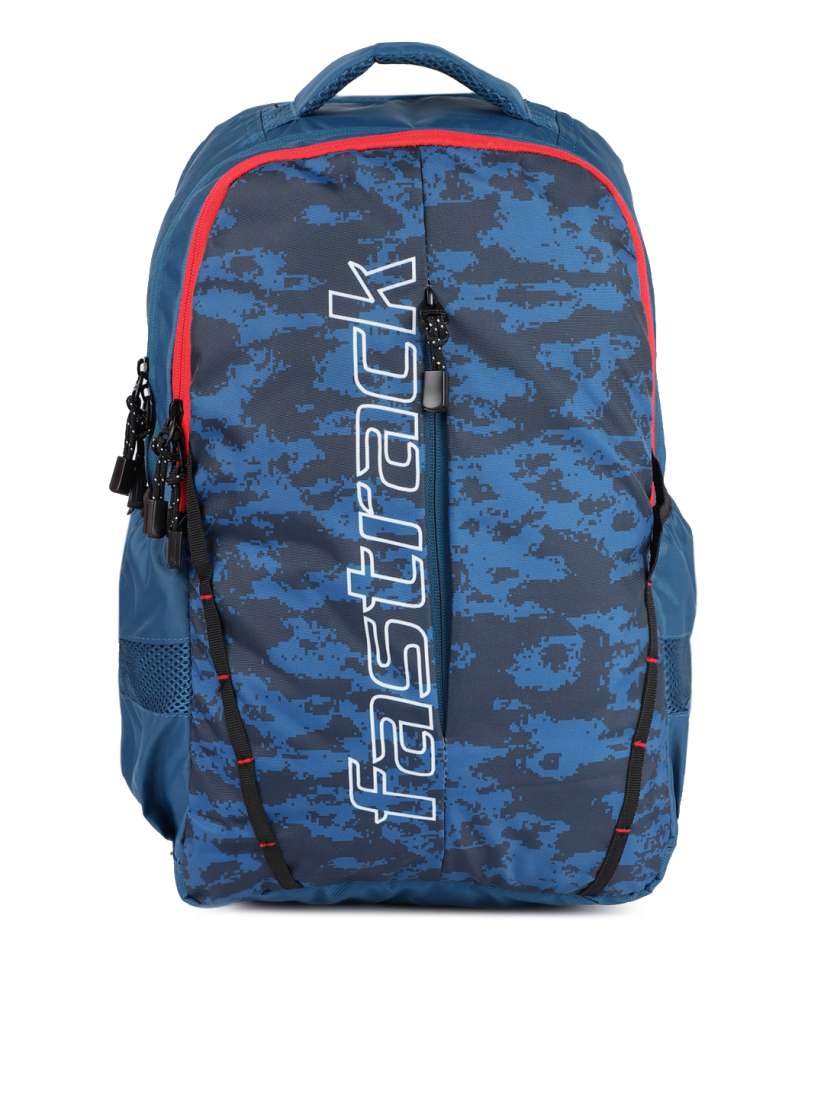 Buy Fastrack Men Blue Graphic Backpack Backpacks for Men 9683649 Myntra
