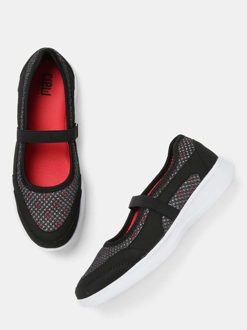 Buy Crew STREET Women Black Grey Walking Shoes Sports Shoes for Women 9685589 Myntra