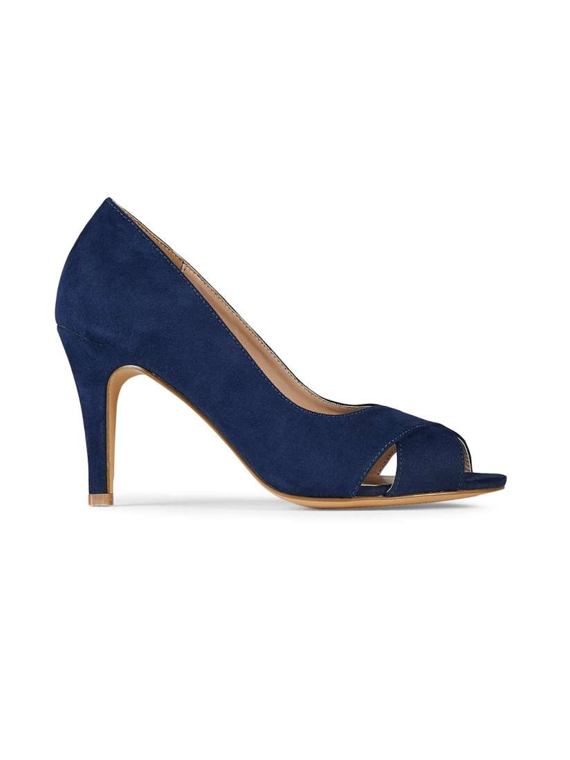 Buy DOROTHY PERKINS Women Navy Blue Solid Slim Heels Heels for Women 9694051 Myntra