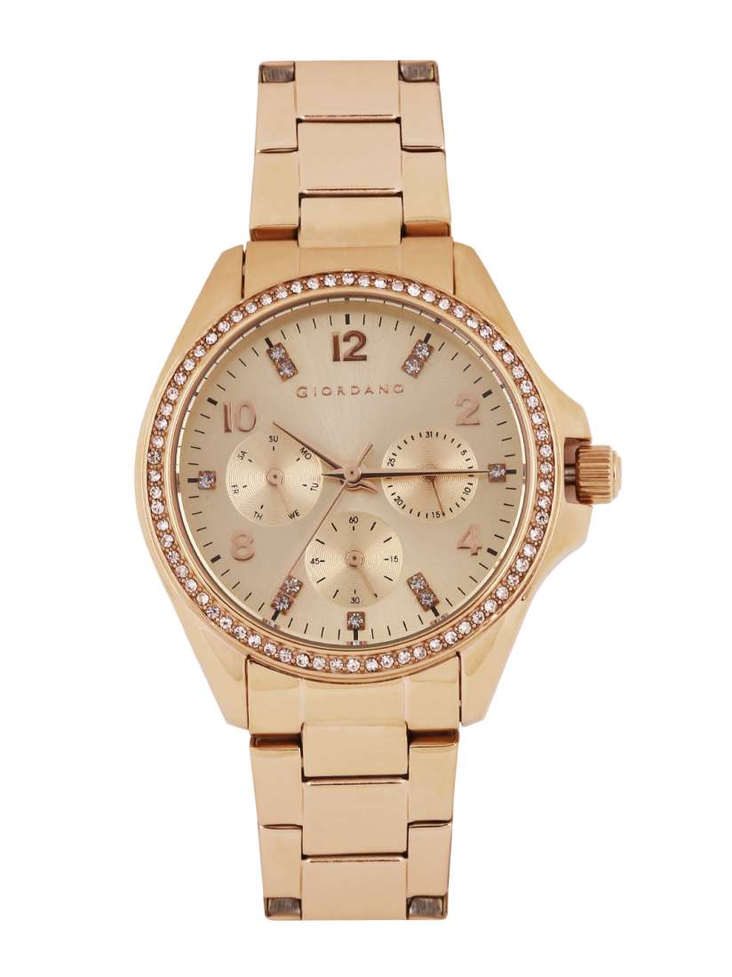 Buy GIORDANO Women Rose Gold Toned Dial Watch 2720 66 Watches for Women 971792 Myntra