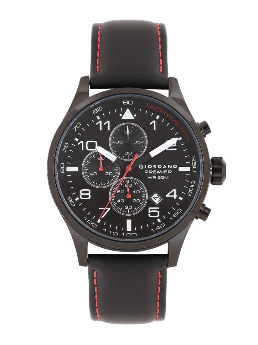 Buy GIORDANO Premier Men Black Dial Chronograph Watch P168 05 Watches for Men 971841 Myntra
