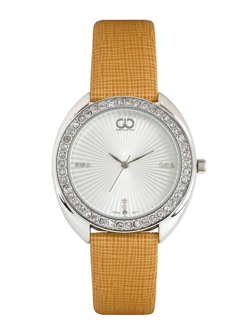Buy GIO COLLECTION Women Silver Toned Dial Watch G0050 01 Watches for Women 971934 Myntra