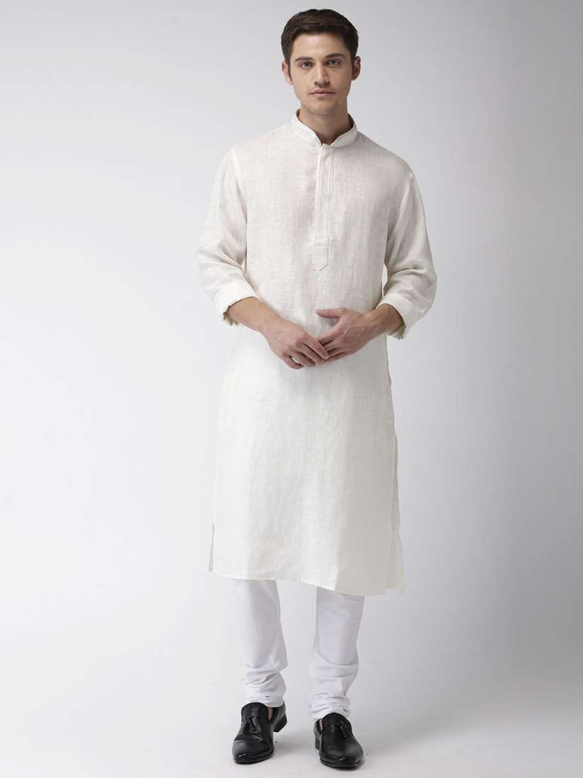 Raymond linen kurta sales