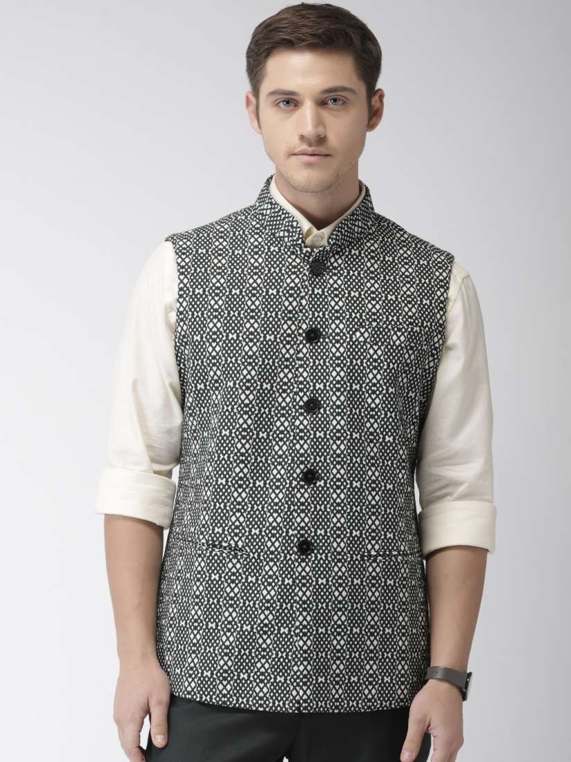 Printed nehru jackets store