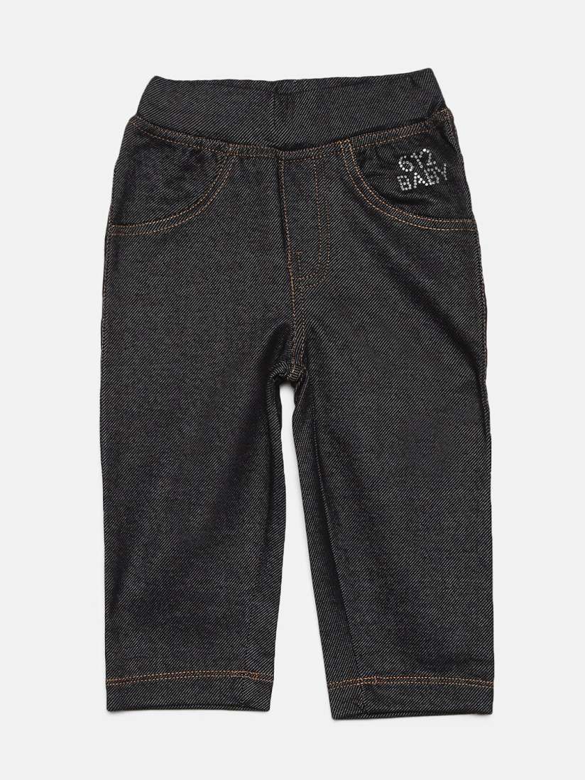 Girls black treggings deals