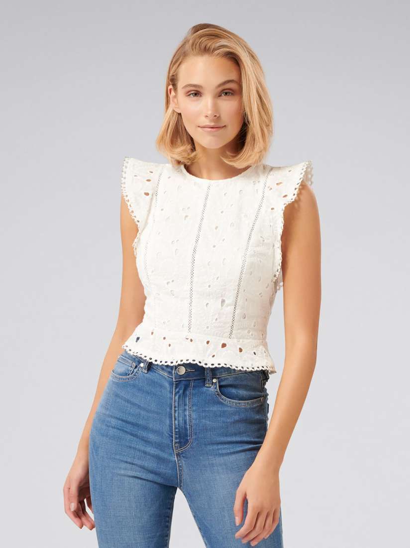Forever new peplum top outlet
