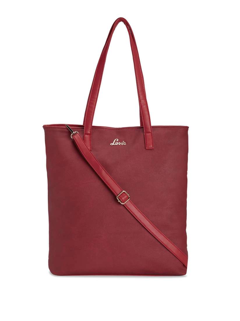 Lavie red solid shoulder bag hot sale