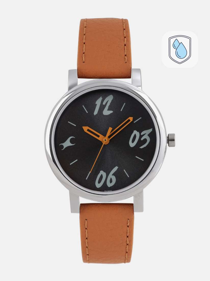 Buy Fastrack Women Black Genuine Leather Analogue Watch 68010SL06 Watches for Women 9770109 Myntra