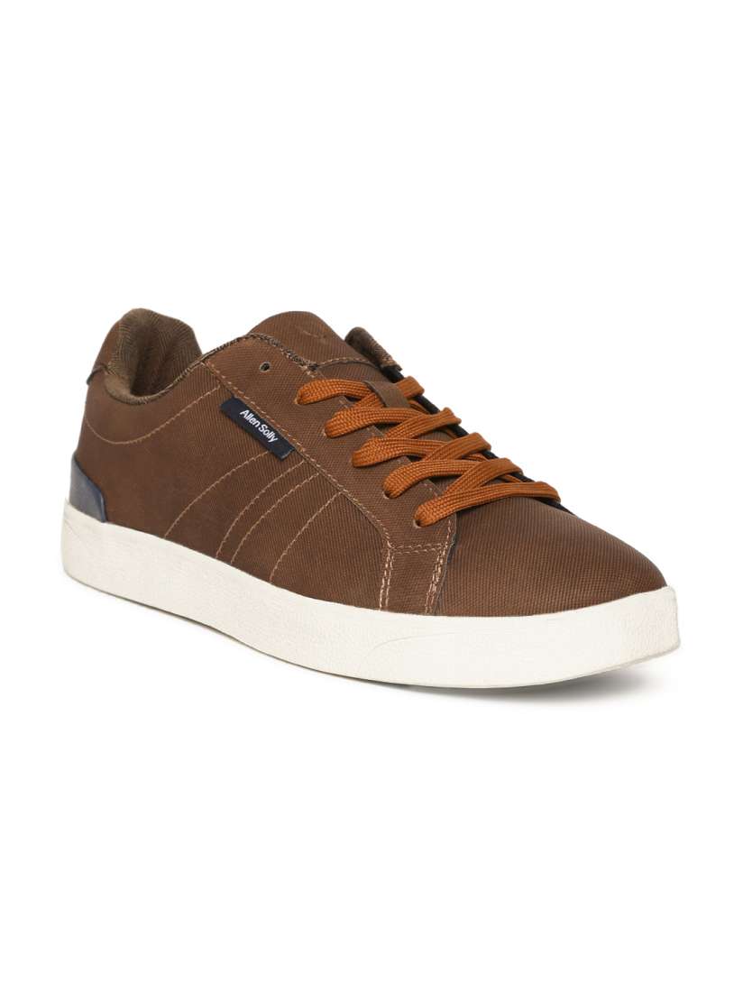 Buy Allen Solly Men Coffee Brown Sneakers Casual Shoes for Men 9775311 Myntra