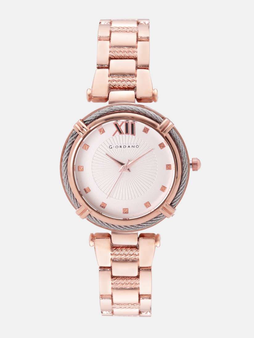 Buy GIORDANO Women Silver Toned Textured Analogue Watch C2122 33 Watches for Women 9776279 Myntra