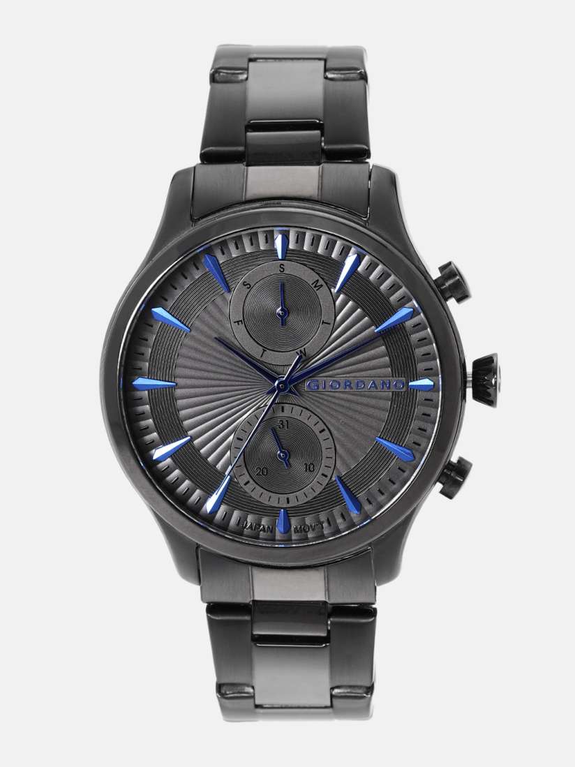 Buy GIORDANO Men Charcoal Grey Analogue Watch 1946 44 Watches for Men 9776325 Myntra