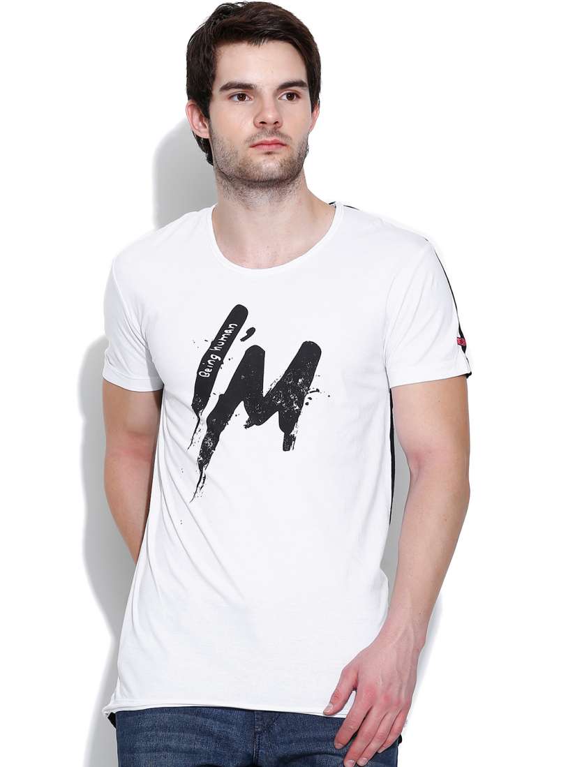 Being human t shirt myntra deals