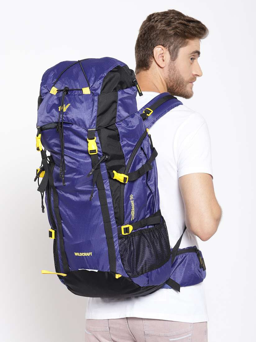 Buy Wildcraft Unisex Blue Trailblazer 50 Rucksack Rucksacks for Unisex 9792377 Myntra