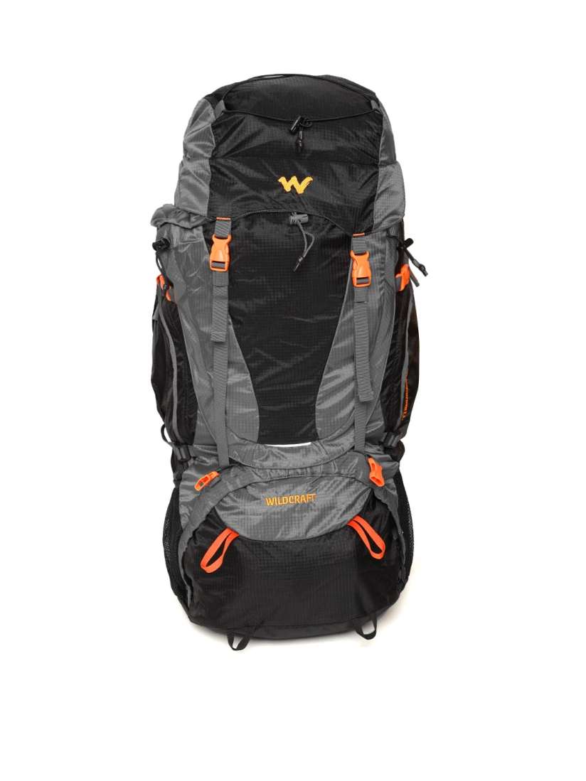 Buy Wildcraft Unisex Black Grey Trailblazer 60 Rucksack Rucksacks for Unisex 9792387 Myntra