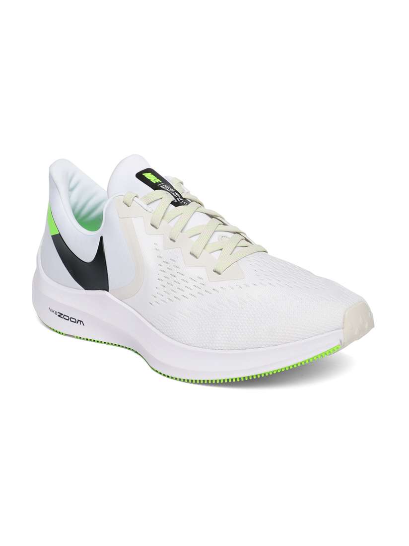 Myntra Nike Winflo Running Shoes Nike Men Black ZOOM WINFLO