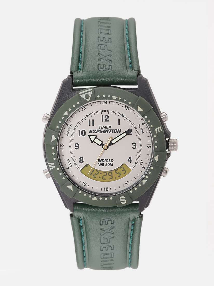 Buy Timex Men Off White Analogue and Digital Watch TW00MF105 Watches for Men 9803277 Myntra