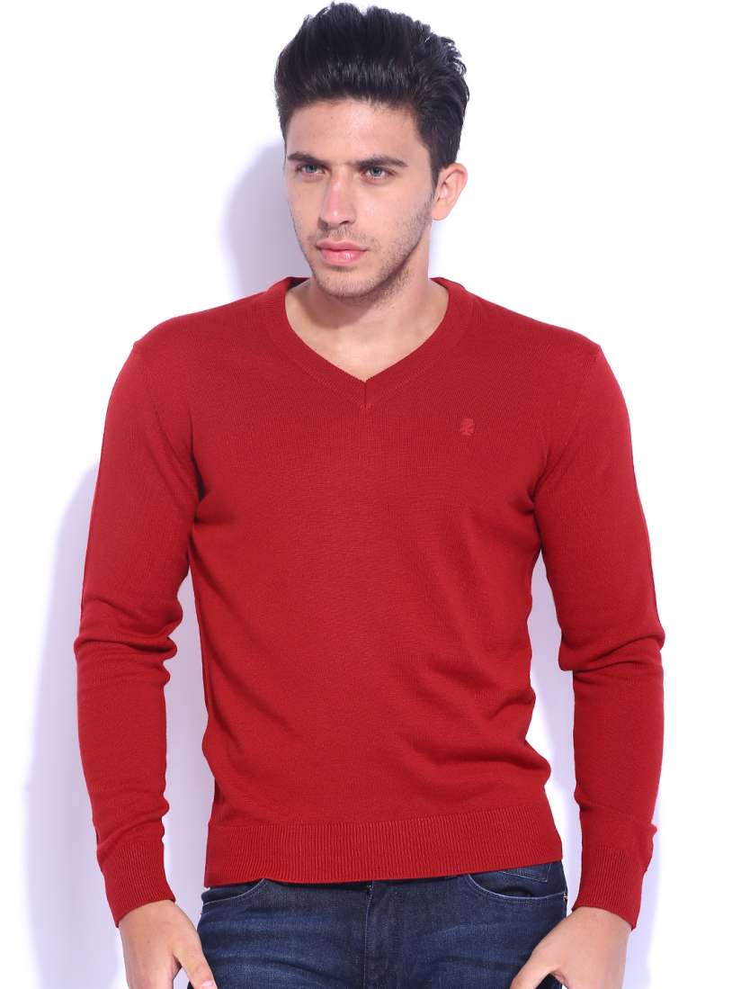 Izod red sweater top