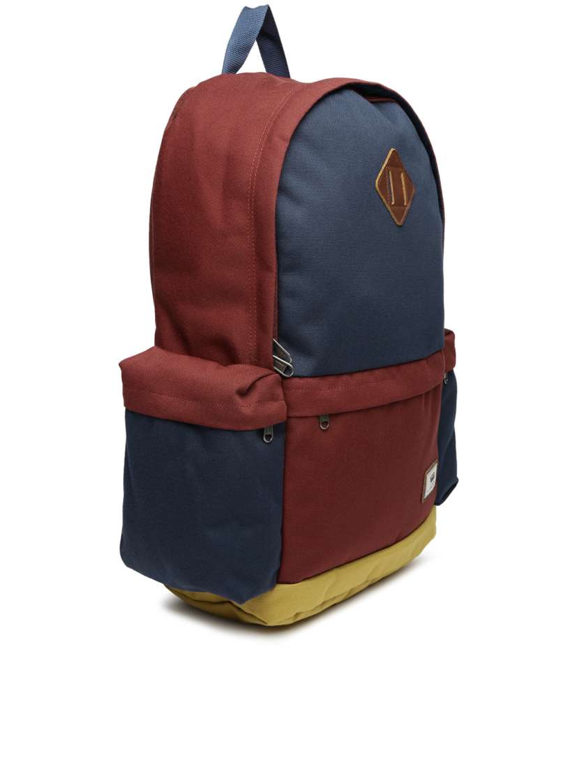 Maroon vans backpack online