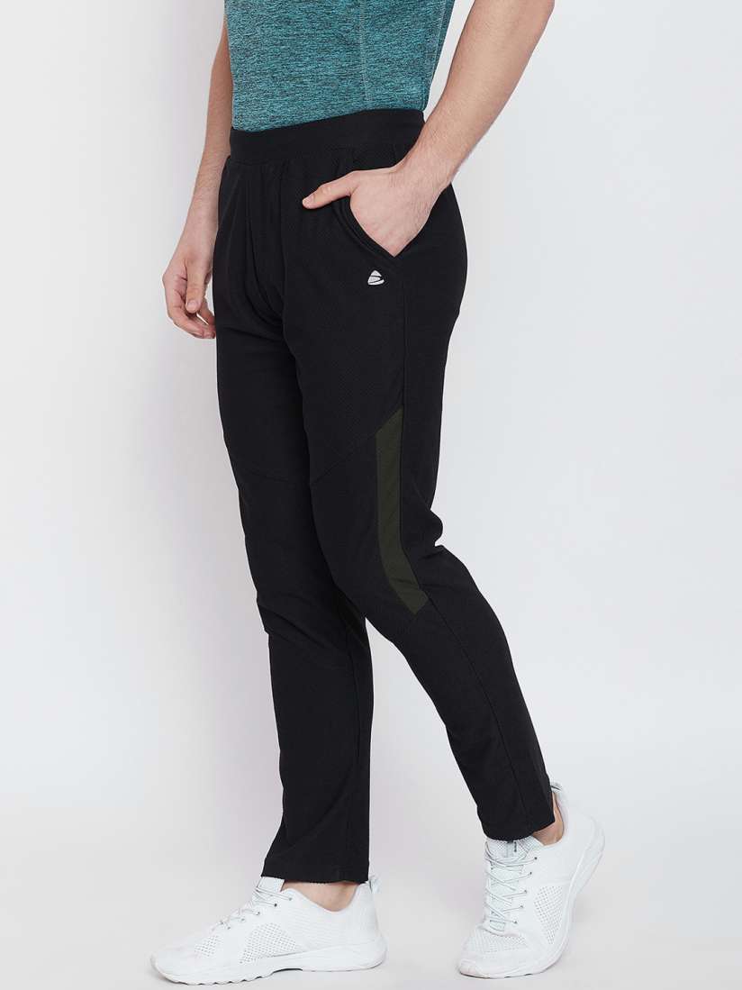 Buy Duke Men Black Solid Track Pants Track Pants for Men 9815989 Myntra