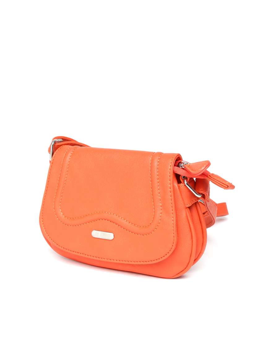 Buy Lavie Orange Sling Bag Handbags for Women 982293 Myntra