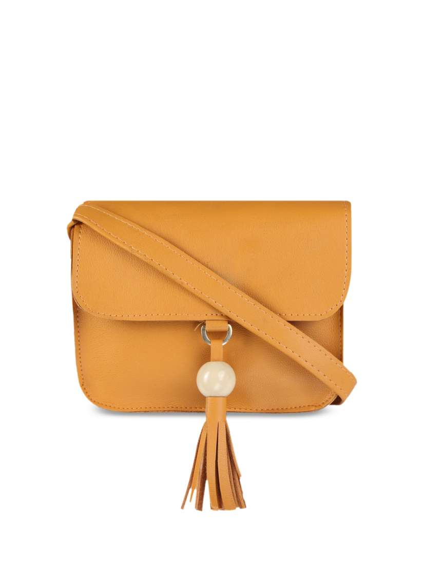 Buy HAQEEBA Women Brown Solid Sling Bag Handbags for Women 9824239 Myntra