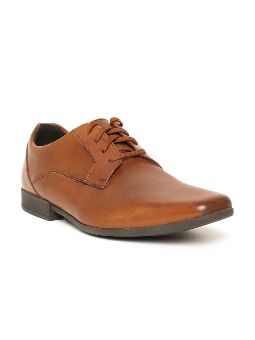 Buy Clarks Men Brown Leather Formal Derbys Formal Shoes for Men 9849691 Myntra