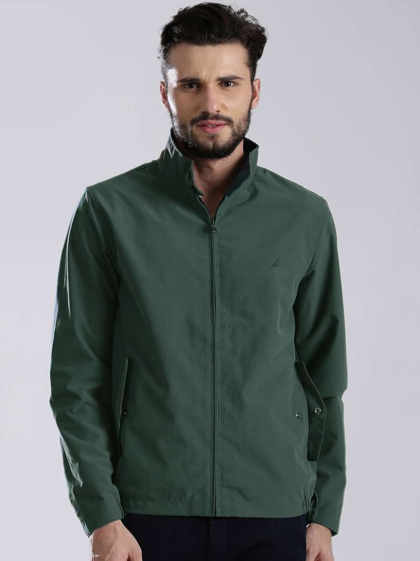 Jacket dark green top