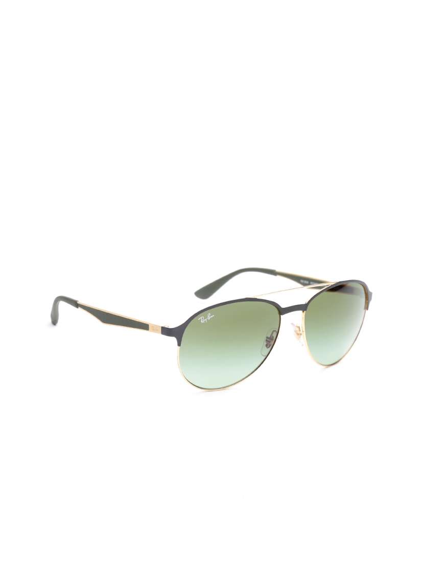 Buy Ray Ban Men Gradient Brown Lens Pilot Sunglasses 0RB36069076E859 Sunglasses for Men 9855621 Myntra