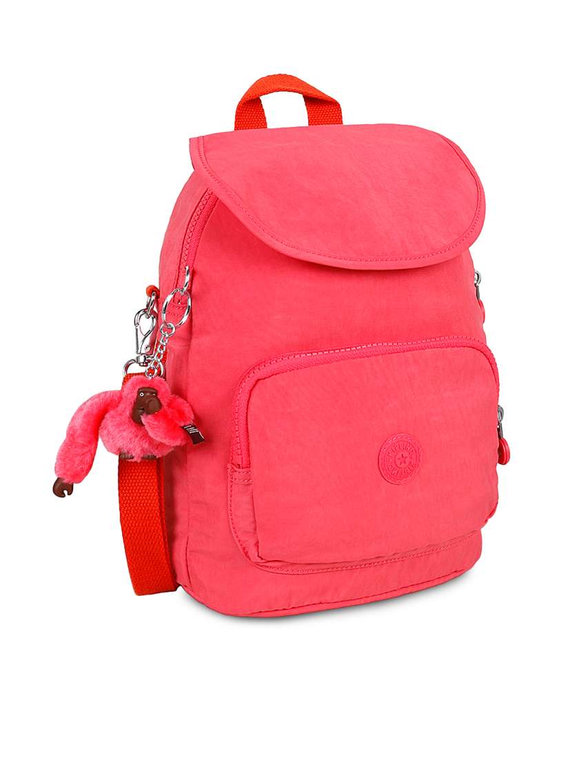 Buy Kipling Unisex Pink Solid Backpack Backpacks for Unisex 9856675 Myntra