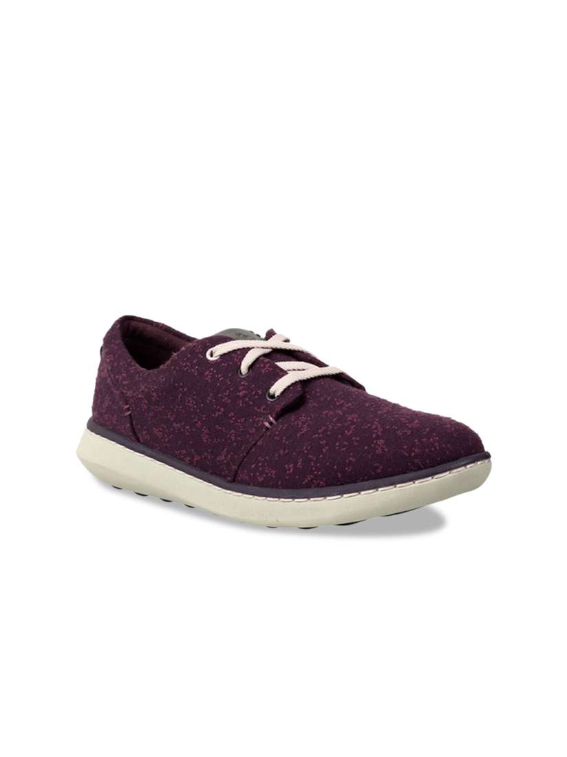 Buy Clarks Women Purple Sneakers Casual Shoes for Women 9863405 Myntra