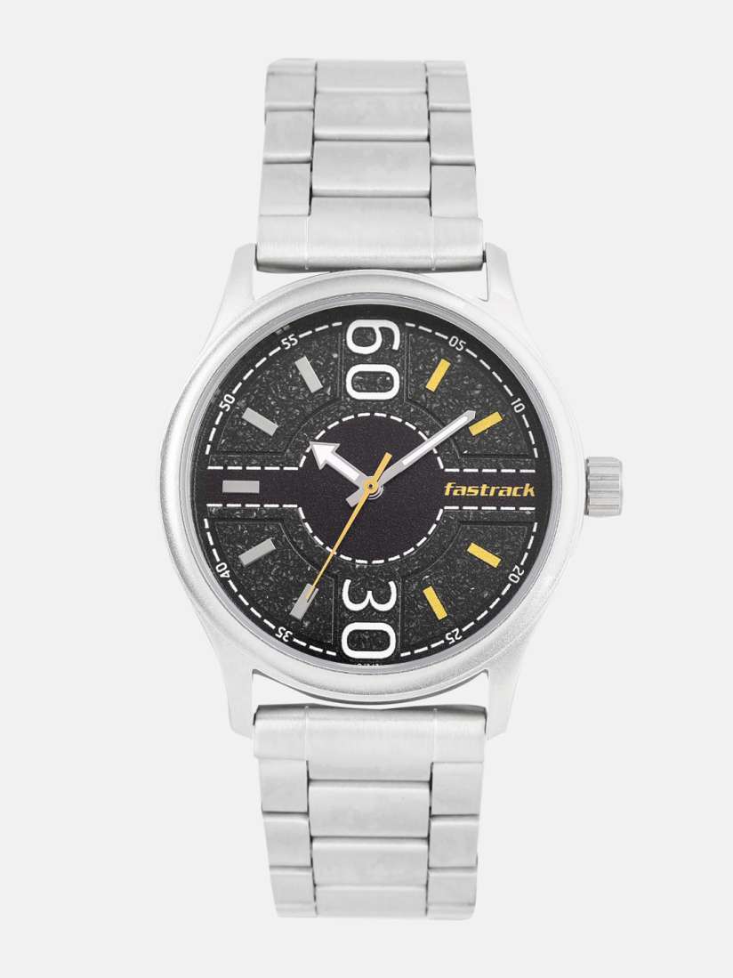 Buy Fastrack Men Black Analogue Watch 3197SM02 Watches for Men 9869701 Myntra