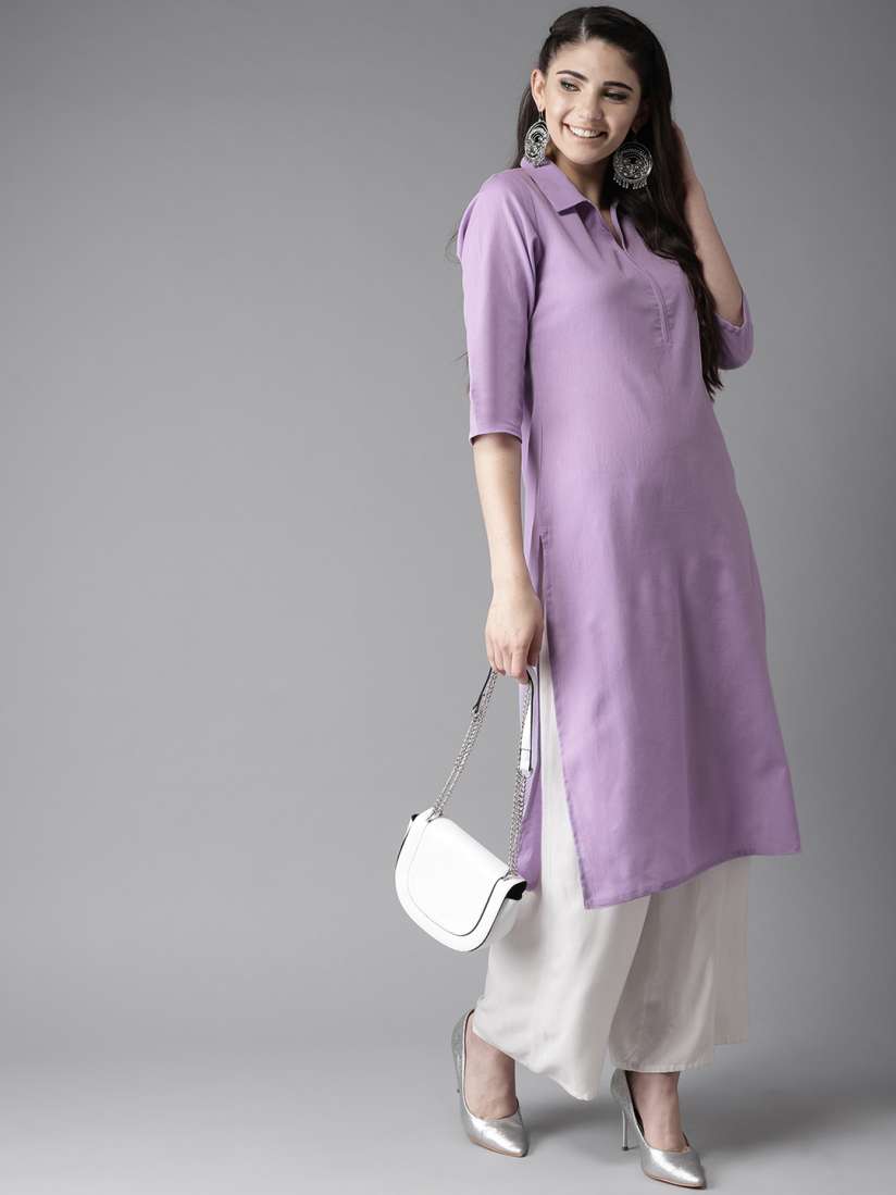 Myntra straight kurta shop