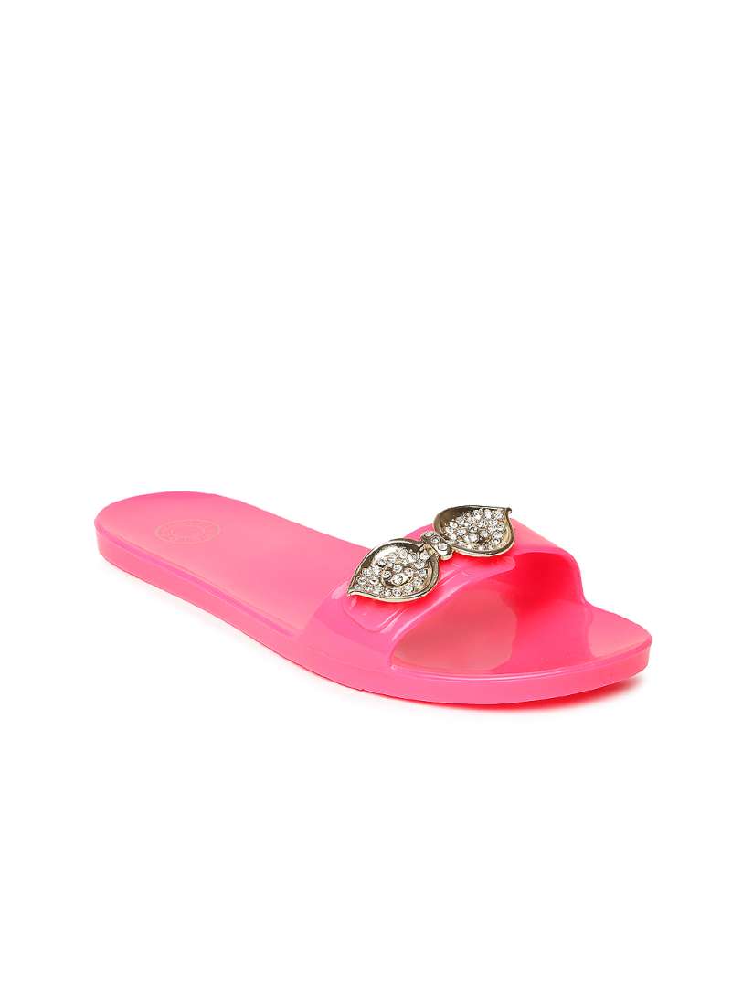 Neon pink flats clearance