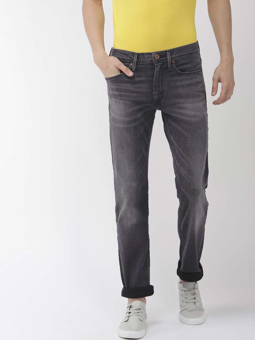 Buy Levis Men Black Redloop Slim Fit Mid Rise Clean Look Stretchable Jeans 511 Jeans for Men 9907501 Myntra