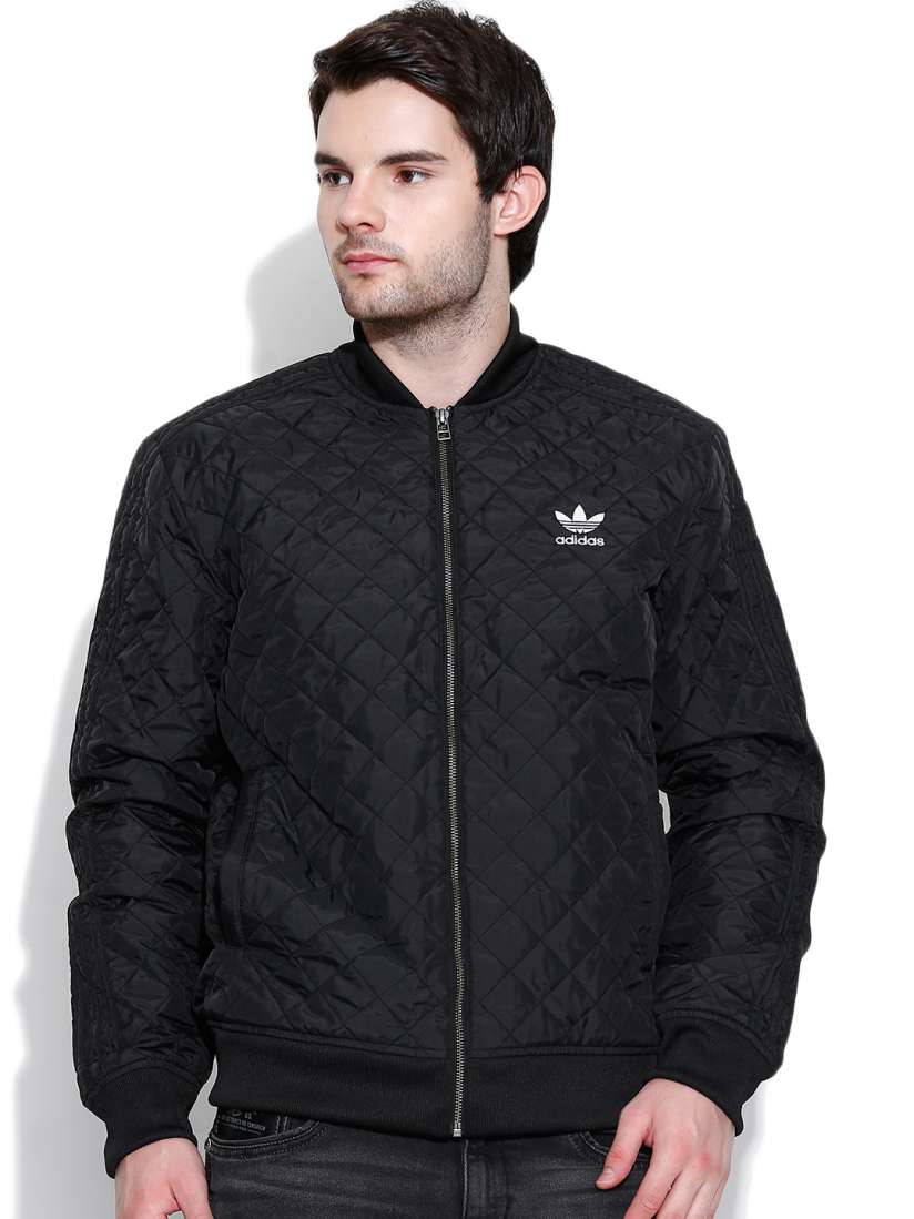 Buy ADIDAS Originals Black SST Quilted Jacket Jackets for Men 991217 Myntra