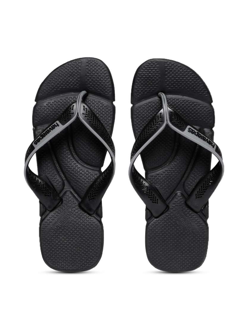 Buy Havaianas Men Powe Black Solid Thong Flip Flops Flip Flops for Men 9918575 Myntra