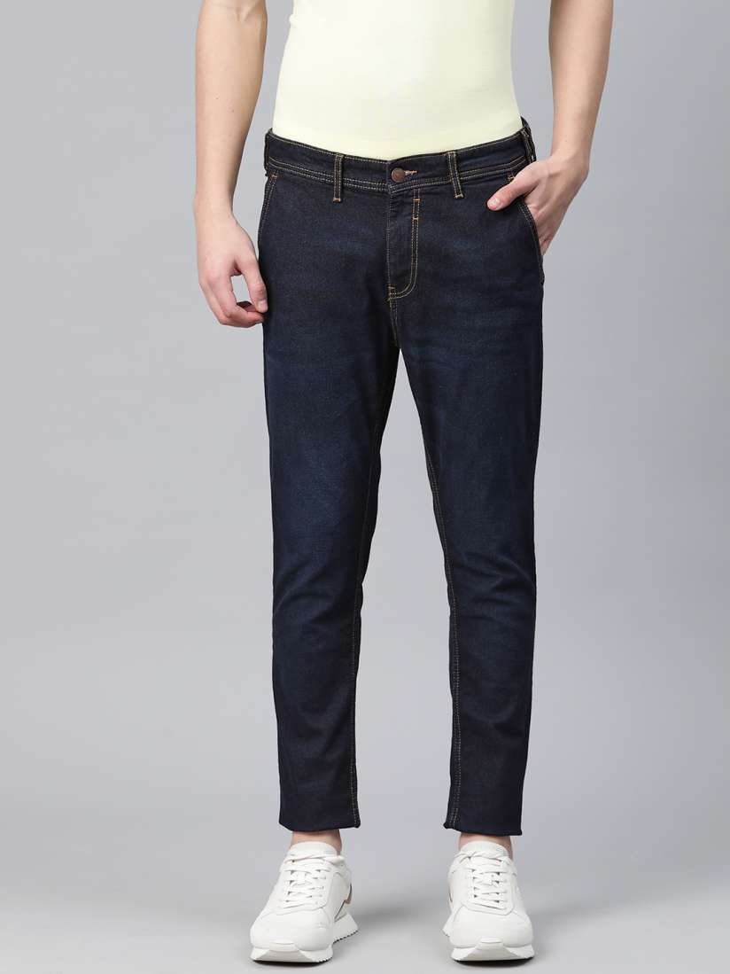 Buy LOCOMOTIVE Men Slim Fit Stretchable Cropped Jeans Jeans for Men 9930079 Myntra