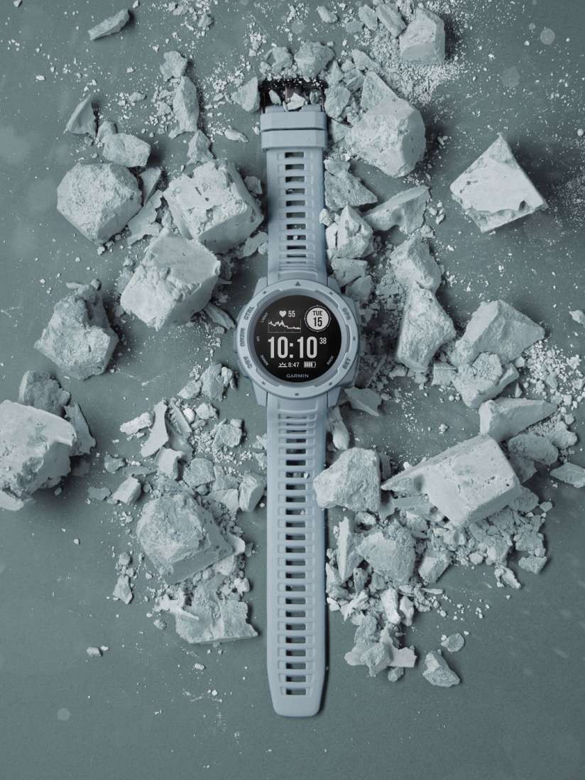Buy Garmin Unisex Light Blue Instinct Seafoam Smart Watch 010 02064 64 Smart Watches for Unisex 9936259 Myntra