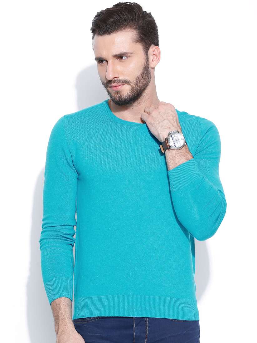 Turquoise blue sweater cheap