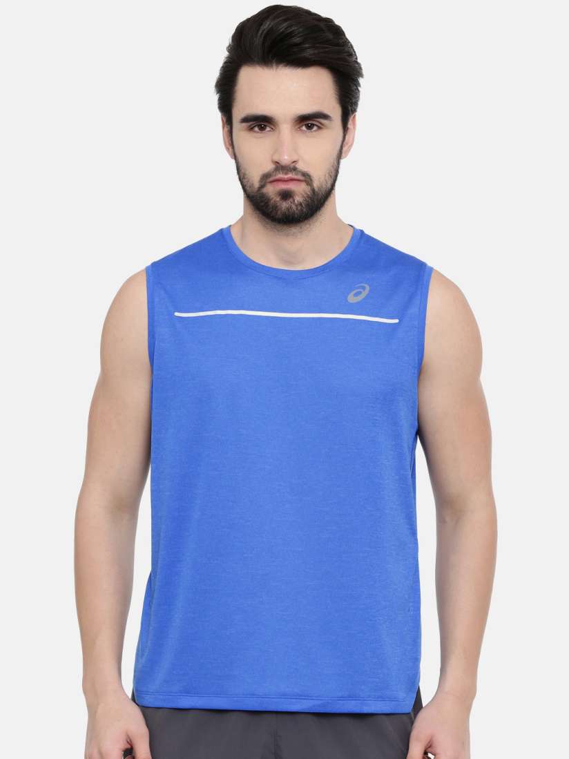 Asics lite show sleeveless discount
